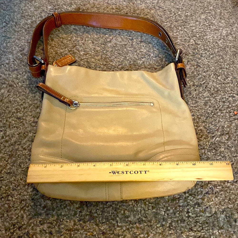 Leather Coach Bag